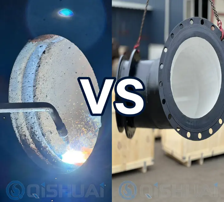 शेडोंग किशुआई का गहन विश्लेषण: क्रोमियम कार्बाइड ओवरले पाइप और एलुमिना सिरेमिक लाइन्ड पाइप के लिए चयन गाइड, सभी उद्योगों में उच्च घर्षण स्थितियों के लिए उपयुक्त