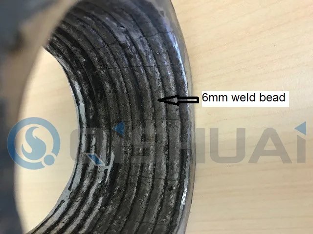 Chromium Overlay Pipe